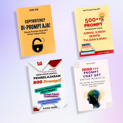 Ebook Prompt ChatGPT Untuk Menulis